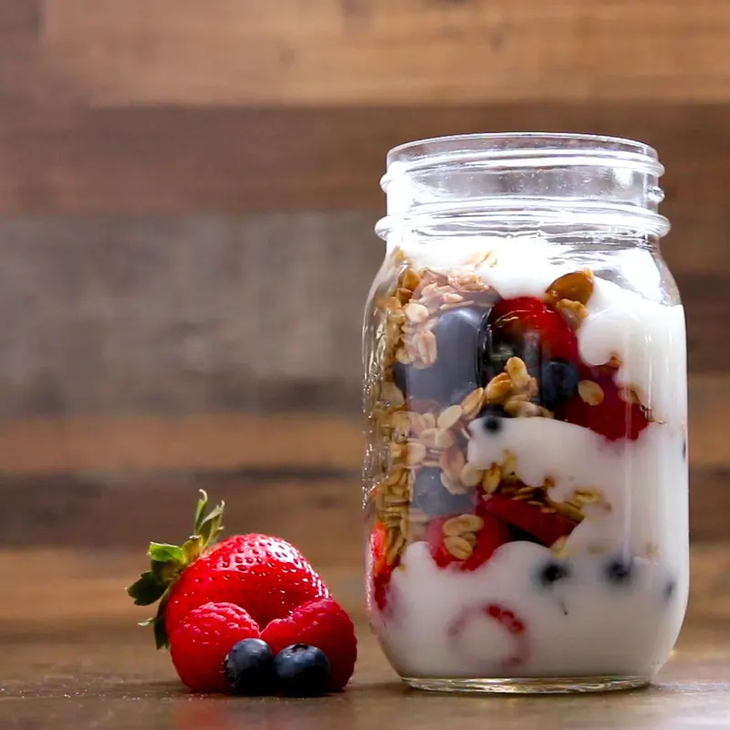 Vegetarian Gluten-Free Fruit Parfait