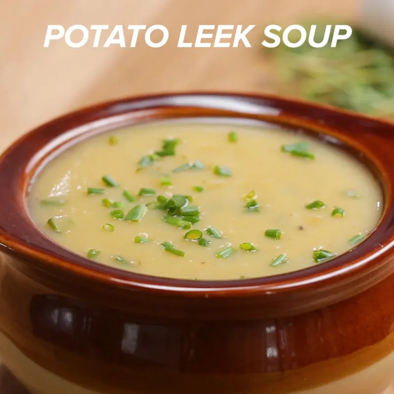 Vegetarian Gluten-Free Potato Leek Soup