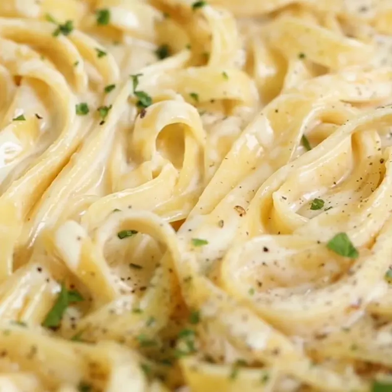 Nut-Free Shellfish-Free One-Pot Garlic Parmesan Pasta