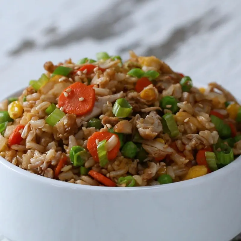 Dairy-Free Nut-Free Chicken Fried Rice
