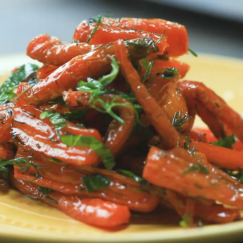 Vegan Vegetarian Roasted Carrots