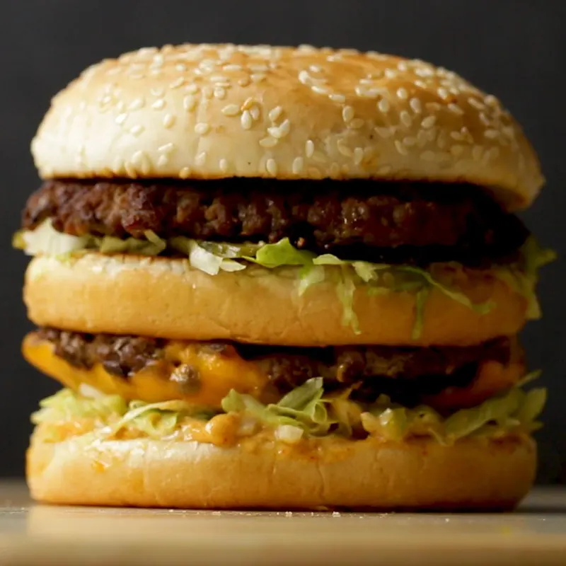 Nut-Free Shellfish-Free Homemade Big Massive Burger