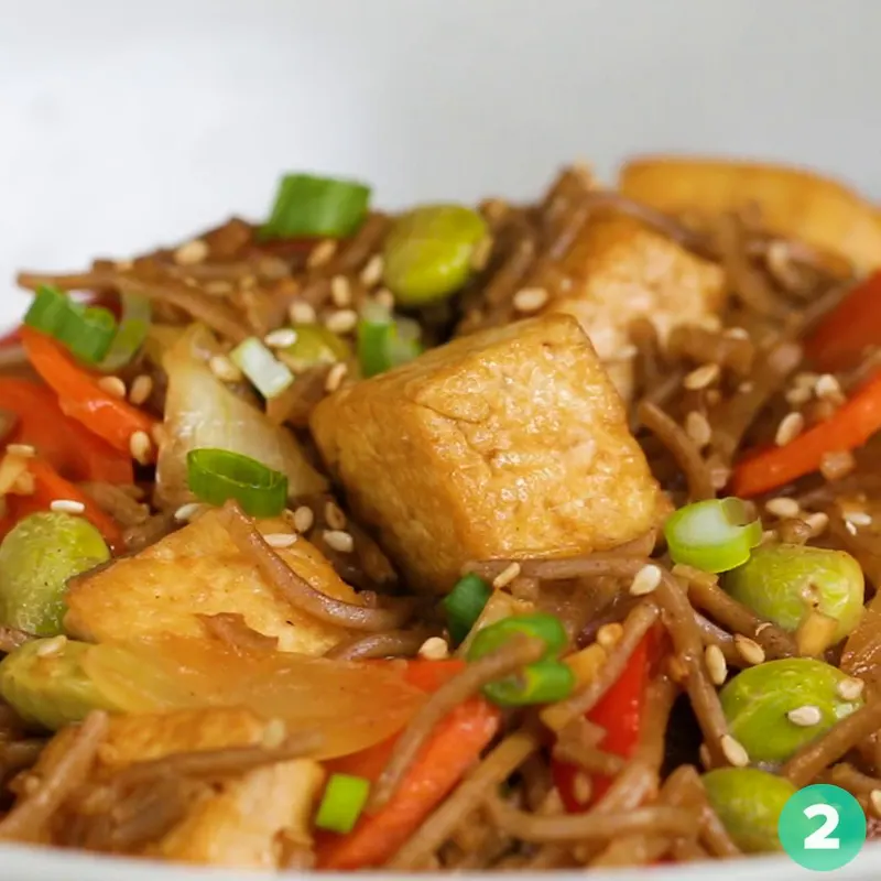 Vegan Vegetarian Tofu Stir Fry