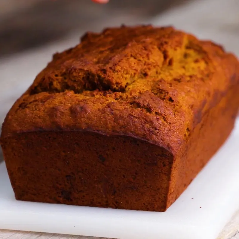 Vegetarian Dairy-Free Lighter Pumpkin Bread