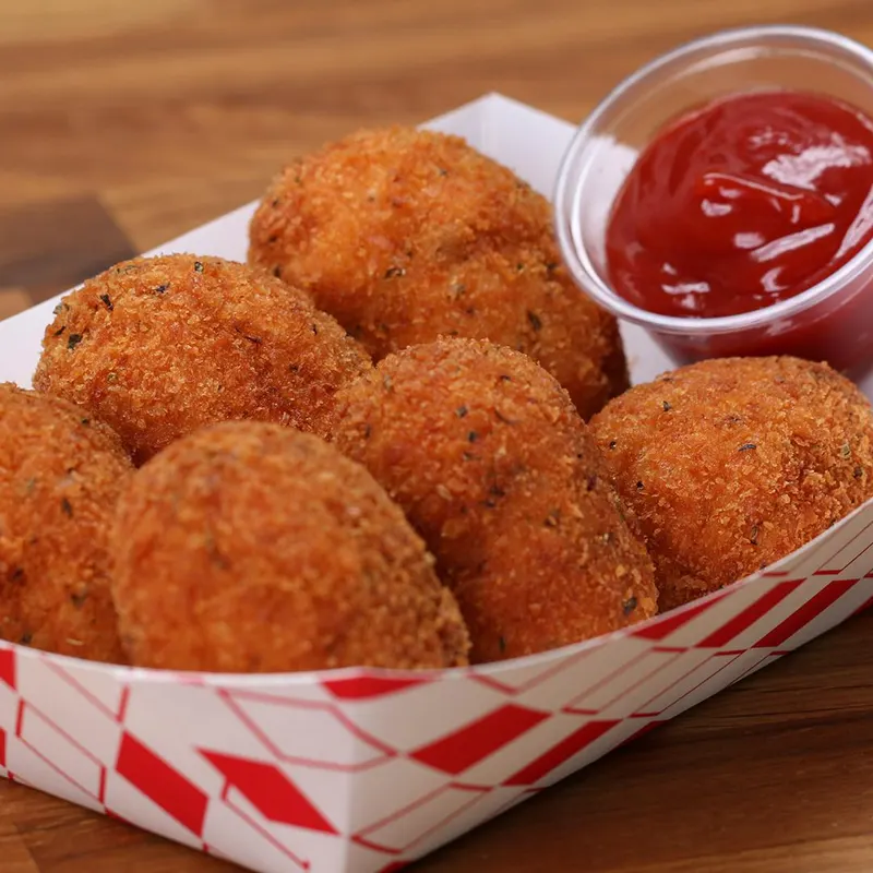 Nut-Free Shellfish-Free Cheesy Chicken Nuggets