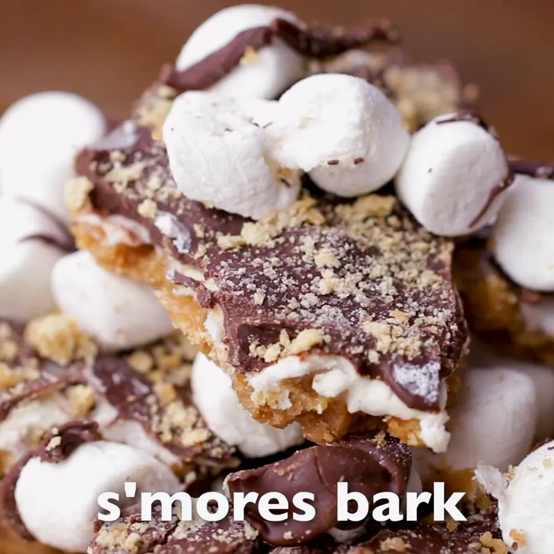 Dairy-Free Nut-Free S’mores Bark