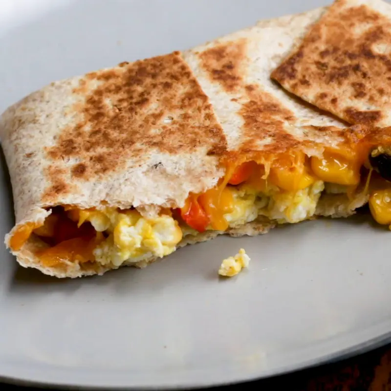 Vegetarian Nut-Free Breakfast Veggie Pocket