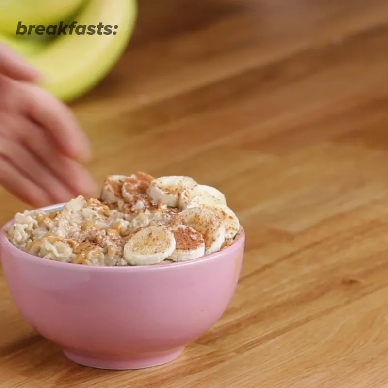 Vegan Vegetarian Peanut Butter Oatmeal