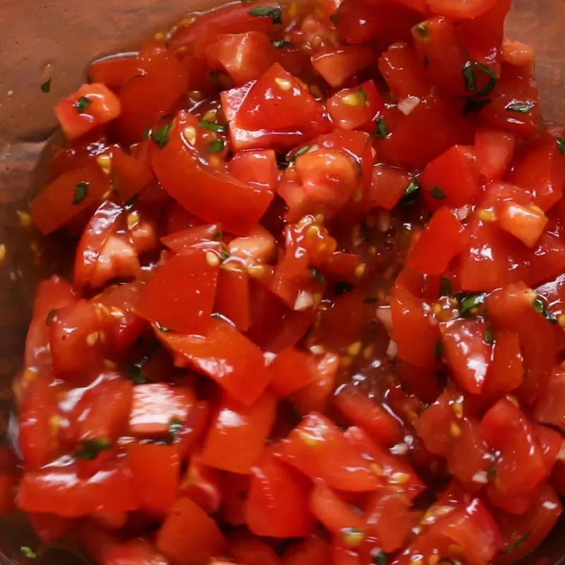 Vegan Vegetarian Bruschetta