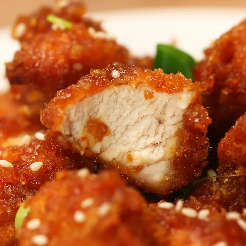 Dairy-Free Nut-Free Sticky Garlic Chicken Bites