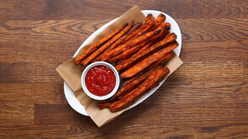 Vegan Vegetarian Ultimate Sweet Potato Fries