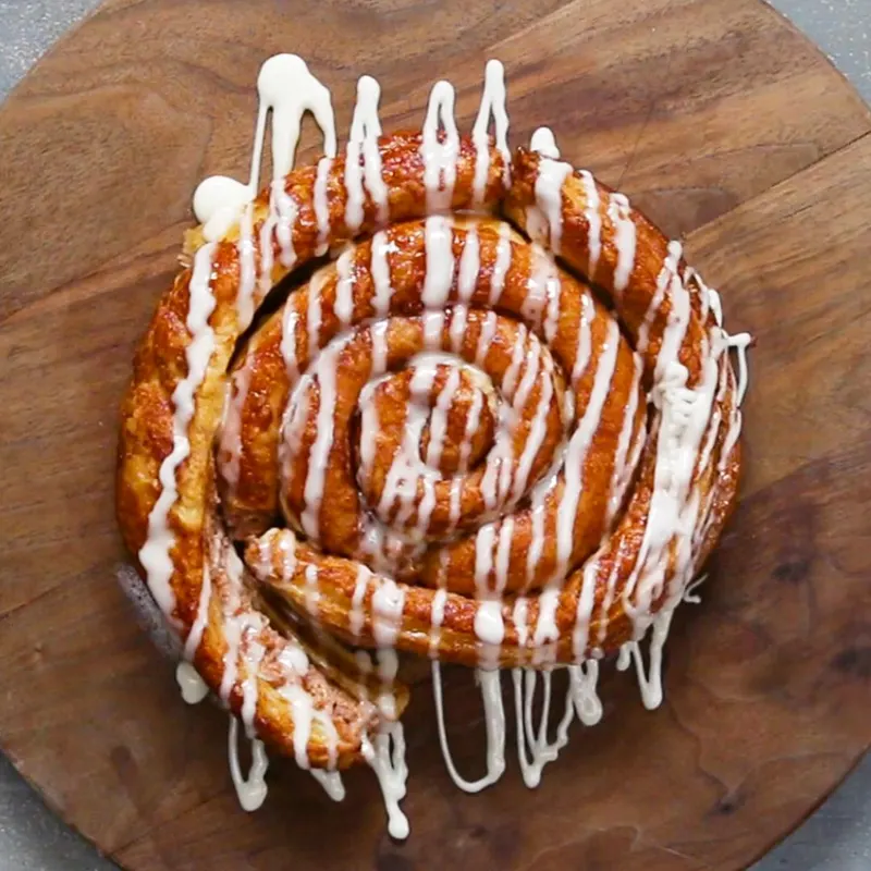Vegetarian Nut-Free Cinnamon Swirl Danish