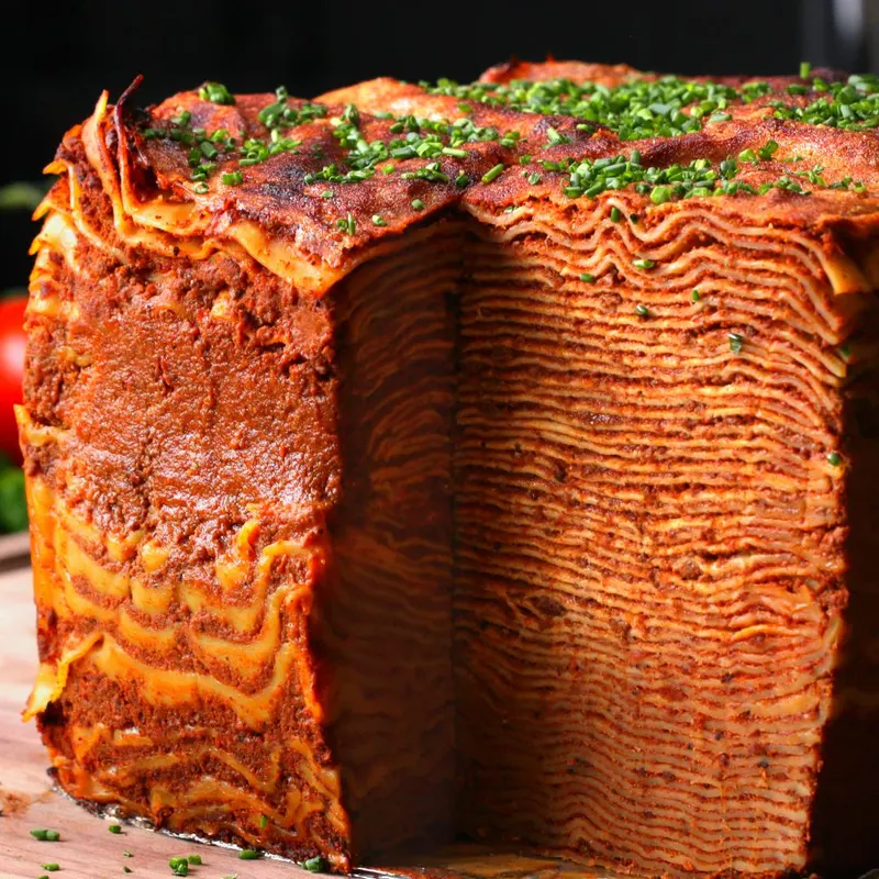 Nut-Free Shellfish-Free 100-Layer Lasagna