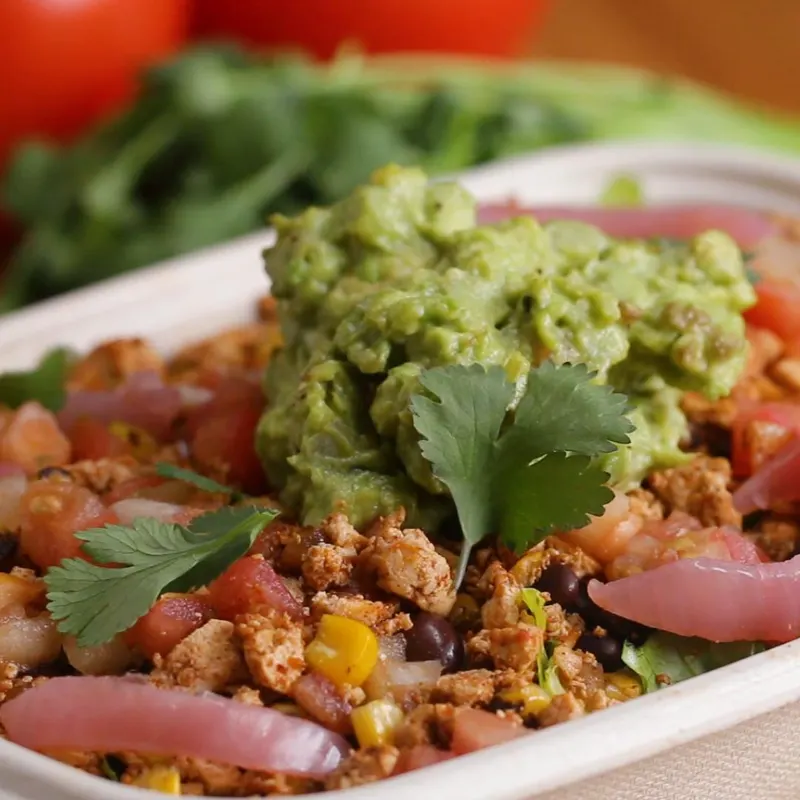 Vegan Vegetarian Sofritas Burrito Bowl