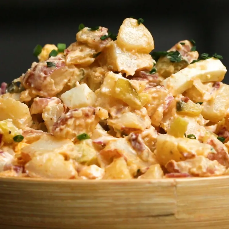 Vegetarian Gluten-Free Hearty Potato Salad