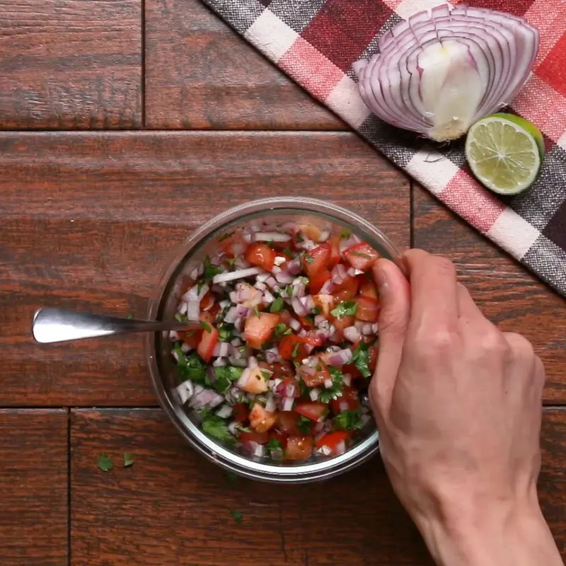 Vegan Vegetarian Pico De Gallo