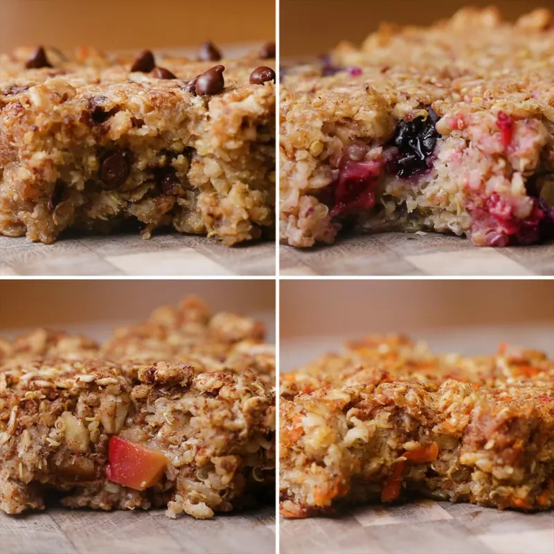 Vegan Vegetarian Protein-Packed Breakfast Bars