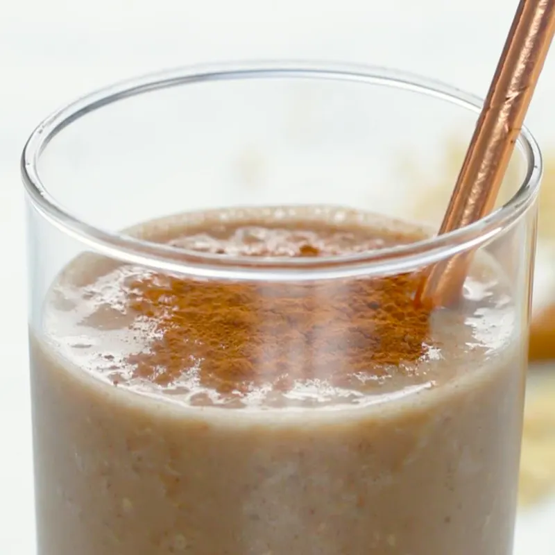 Vegetarian Gluten-Free Cinnamon Coffee Smoothie