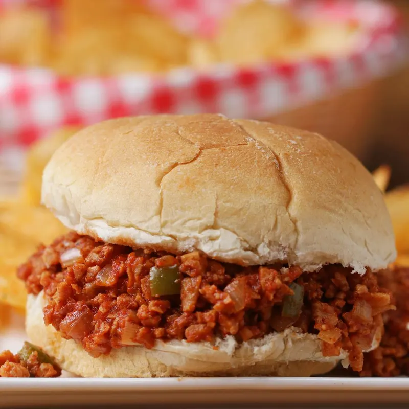 Vegan Vegetarian Meatless Sloppy Joes