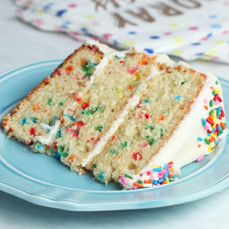 Vegetarian Nut-Free The Ultimate Confetti Cake