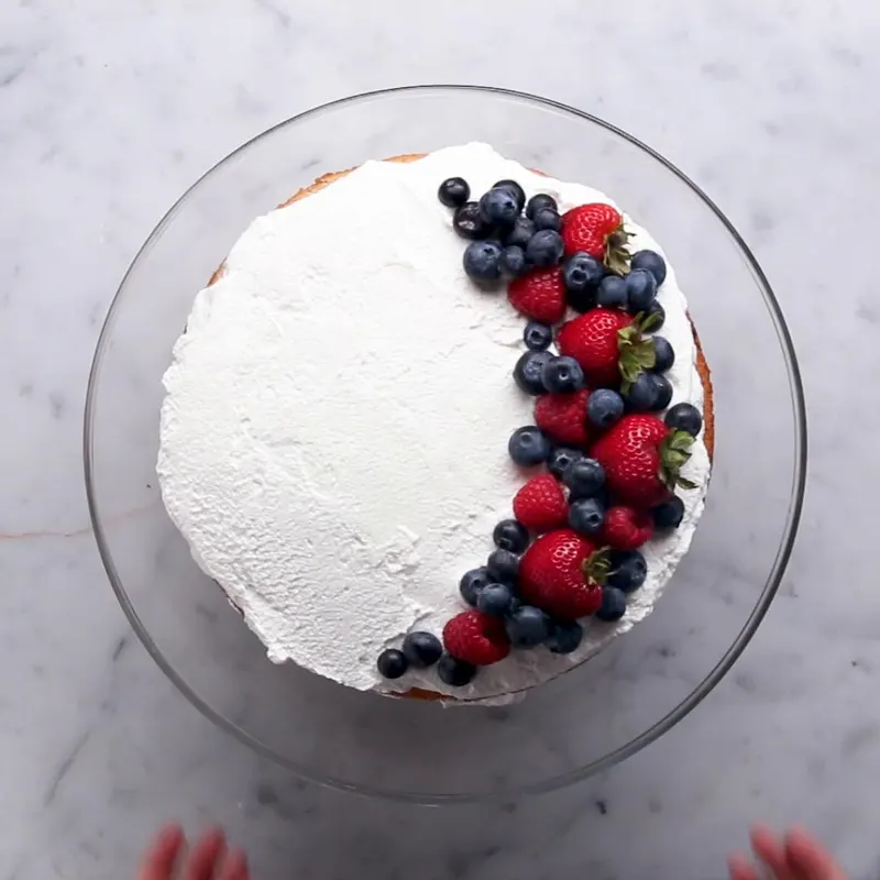 Vegetarian Nut-Free 2-Layer Tres Leches Cake