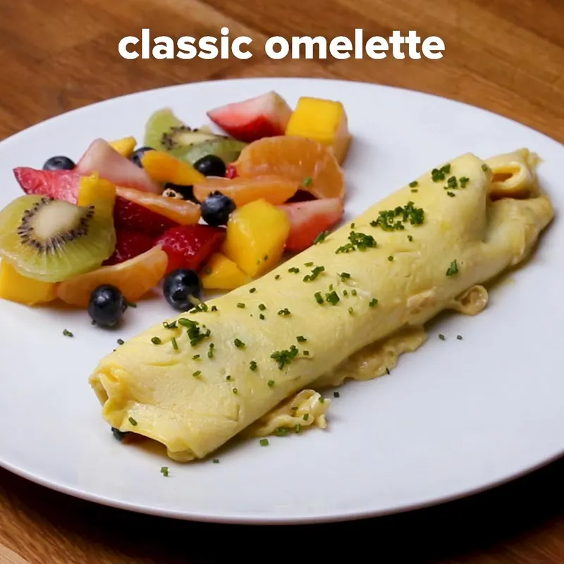 Vegetarian Gluten-Free Classic Omelette