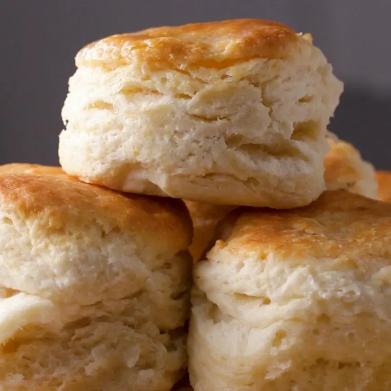 Vegetarian Nut-Free Flakiest Biscuits By Angie Thomas