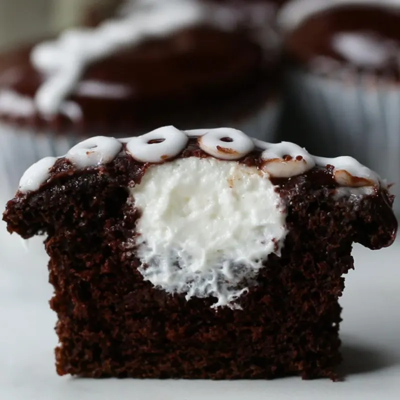 Vegetarian Nut-Free Chocolate Snack Cupcakes