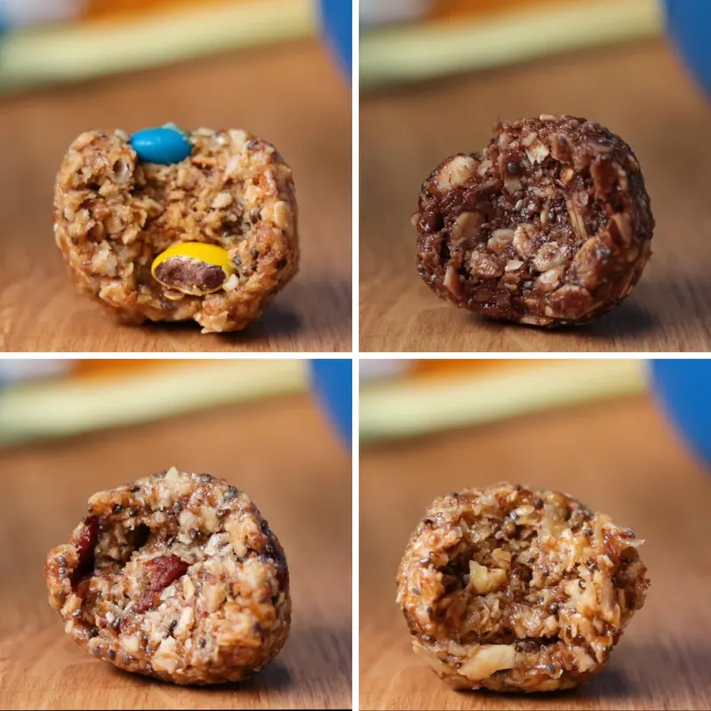 Vegetarian Gluten-Free Oatmeal No-Bake Study Buddies