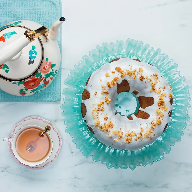 Vegetarian Banana Bread Bundt Cake