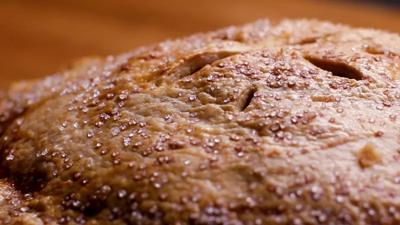 Vegetarian Gluten-Free Apple Pie (Macerated)