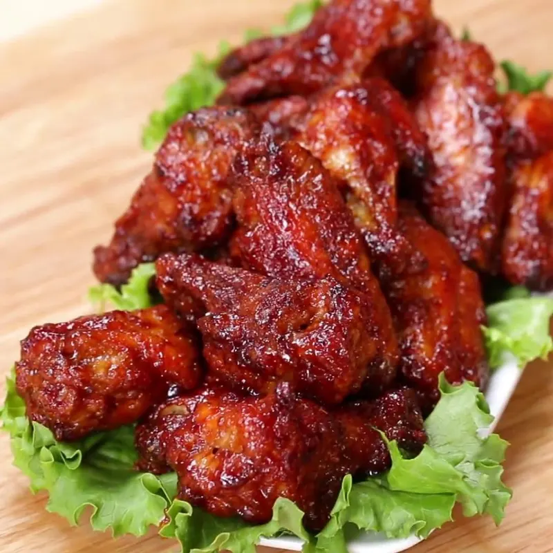 Dairy-Free Nut-Free Honey BBQ Chicken Wings