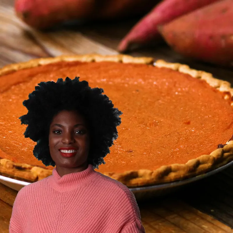 Vegetarian Nut-Free Aunt Vivian’s Sweet Potato Pie