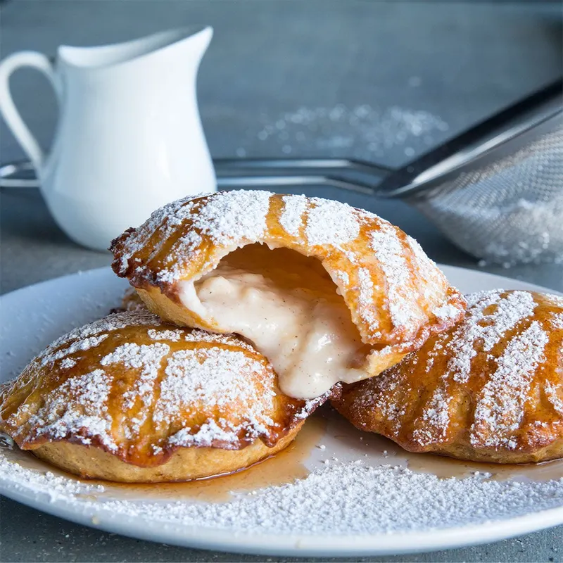 Vegetarian Nut-Free Stuffed French Toast Pockets