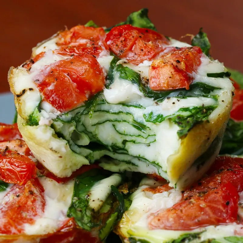Vegetarian Gluten-Free Egg White Breakfast Cups