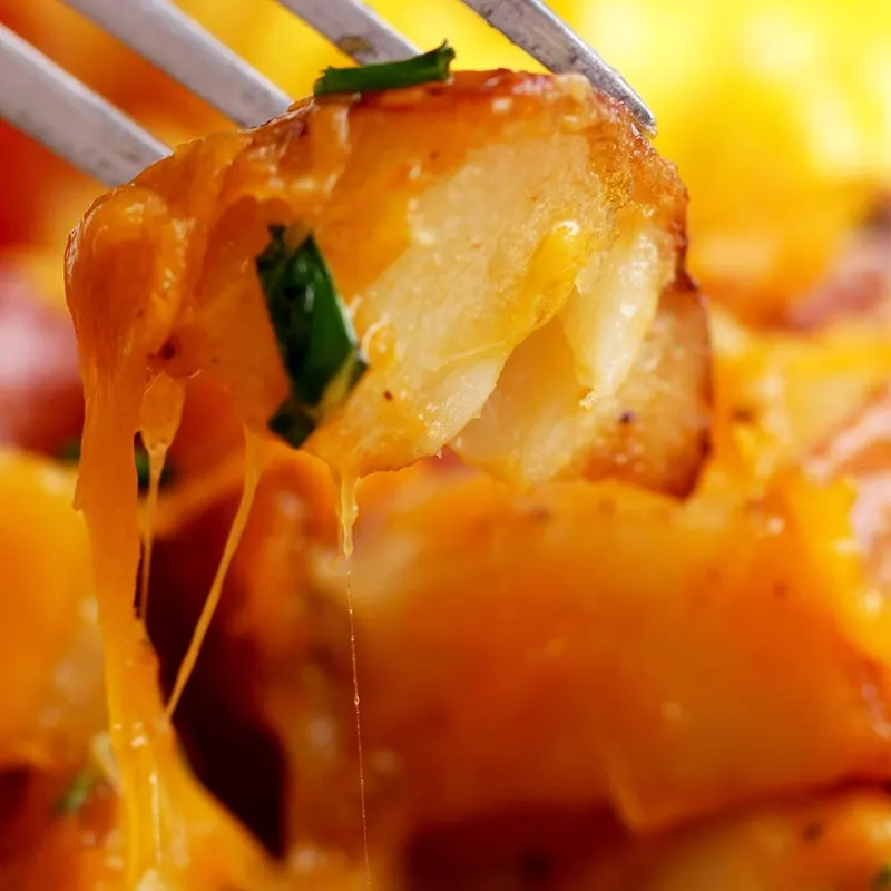 Vegetarian Gluten-Free Cheddar Ranch Potatoes