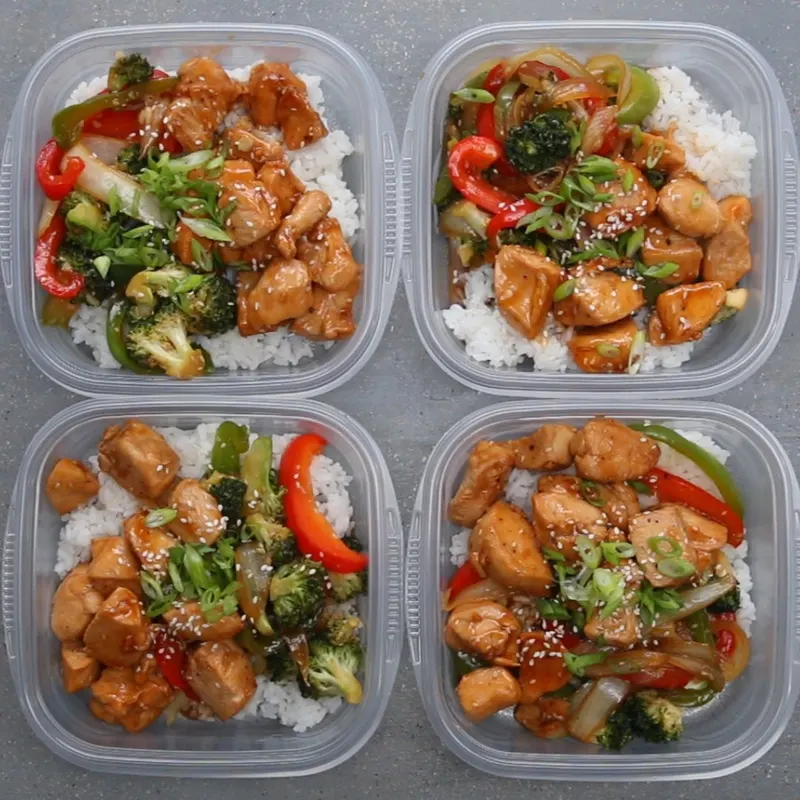 Dairy-Free Nut-Free Weekday Meal-Prep Chicken Teriyaki Stir-Fry