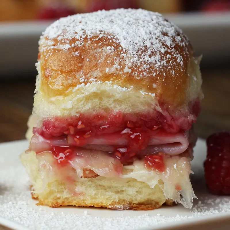 Gluten-Free Dairy-Free Monte Cristo Pull-Apart Sliders