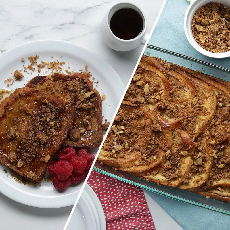 Vegetarian French Toast For Two