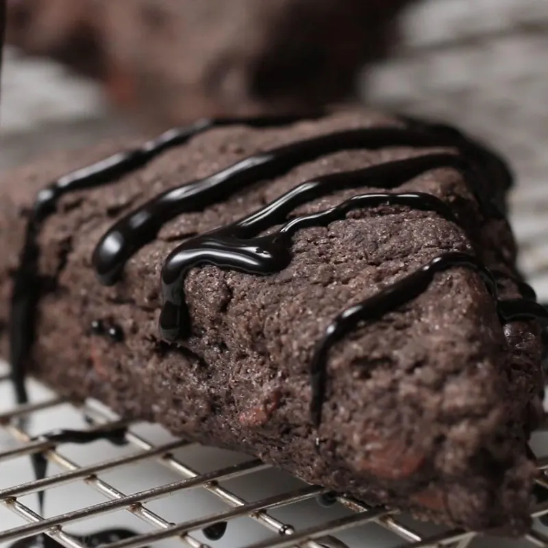 Vegetarian Nut-Free Triple Chocolate Scones