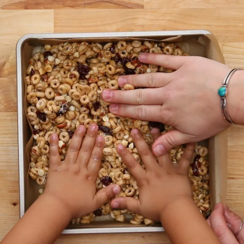 Vegetarian Gluten-Free No-Bake Breakfast Bars