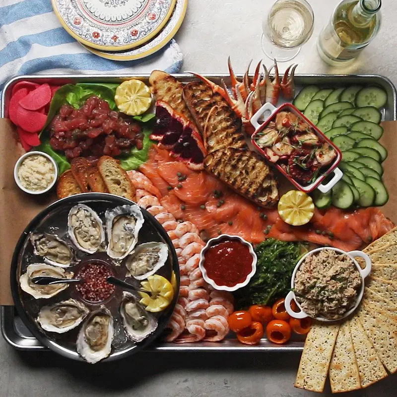 Dairy-Free Nut-Free How To Make A Fresh Seacuterie Board