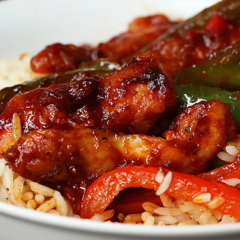 Dairy-Free Nut-Free Simple Chili Chicken