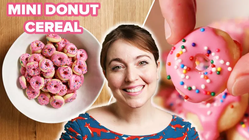 Vegetarian Gluten-Free Mini Donut Cereal