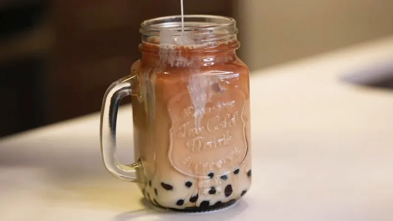 Vegetarian Nut-Free Boba Milk Tea