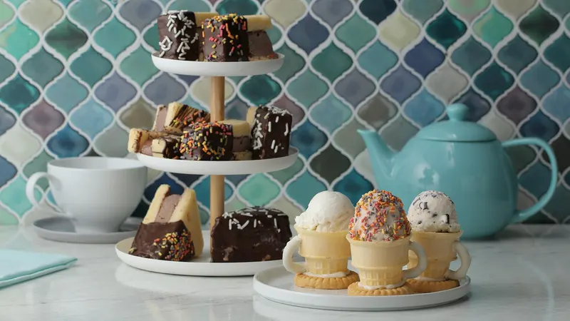Vegetarian Nut-Free Breyers® Ice Cream Tea Party