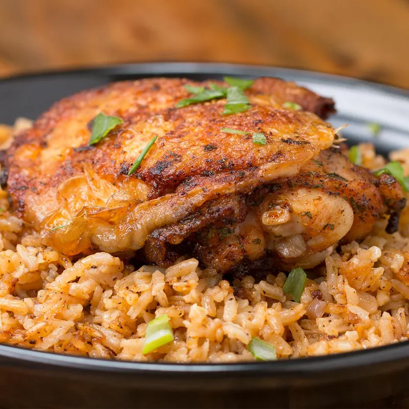 Gluten-Free Dairy-Free Paprika Chicken & Rice Bake