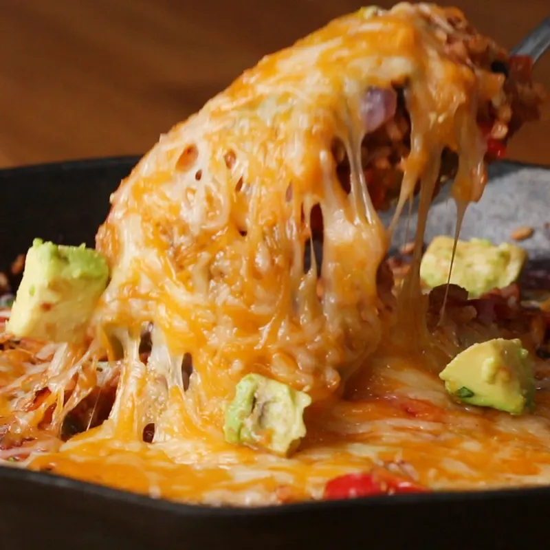 Vegetarian Gluten-Free One-Pot Enchilada Rice