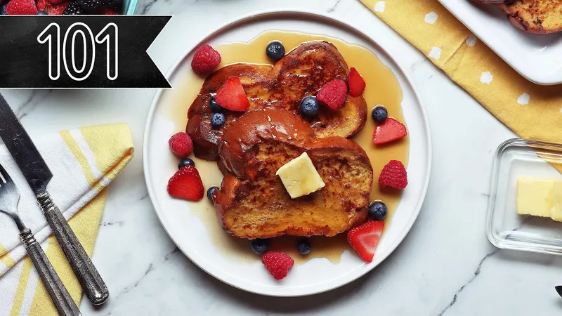 Vegetarian Nut-Free How To Make Classic French Toast