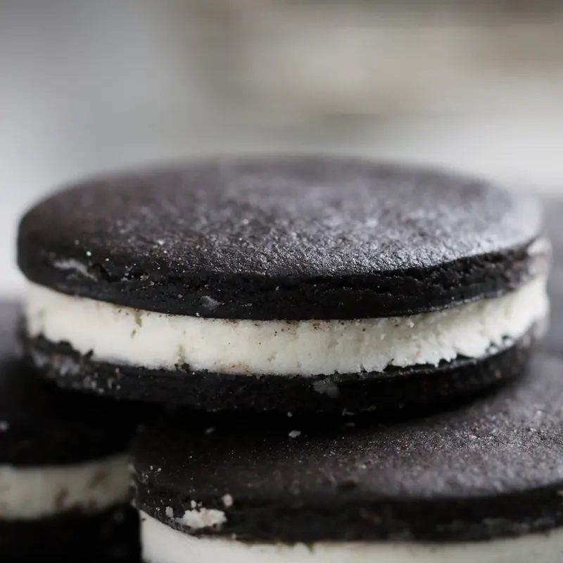 Vegetarian Nut-Free Homemade Oreos